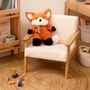 Voir la diapositive 4 : Atmosphera Kids Peluche Enfant Renard  Ginger  32cm Orange