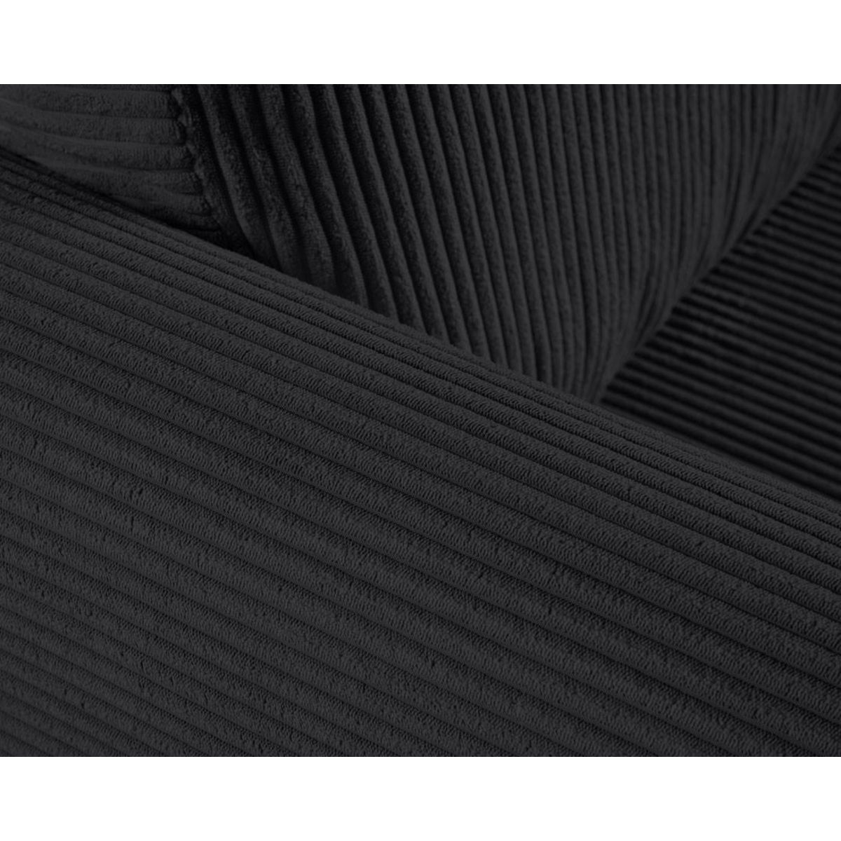 BEST MOBILIER Marilia - fauteuil - convertible déplimousse - en velours côtelé