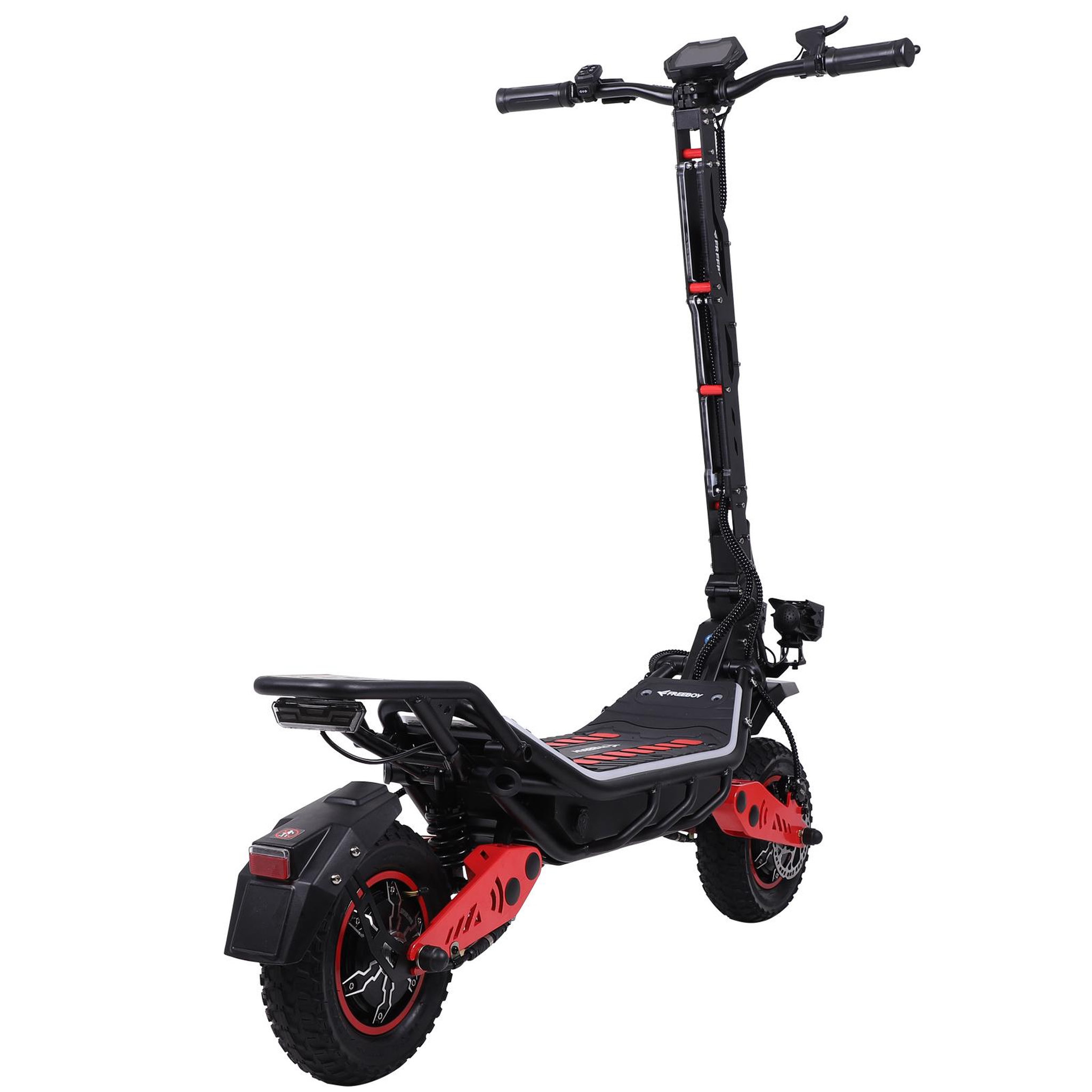 Voir la diapositive 3 : FREEBOY Trottinette électrique freeboy h10, batterie 60 v 23 ah, double moteur, 12 pouces