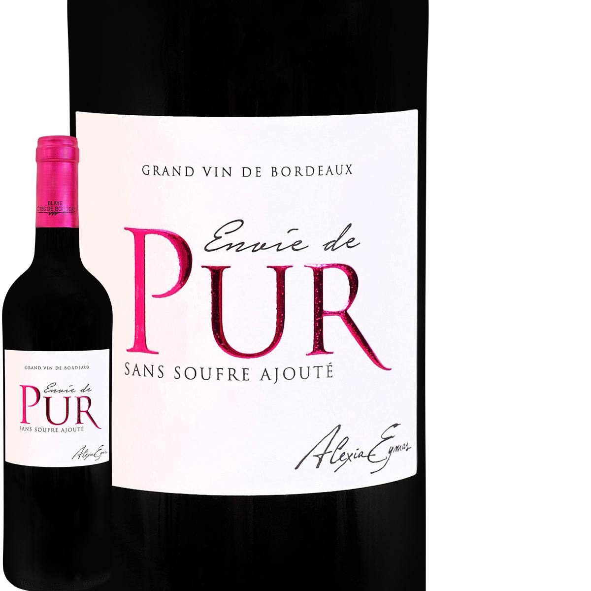 Chateau Maison Neuve Blaye Côtes de Bordeaux Sans Sulfites Ajoutés Pur Rouge 2016