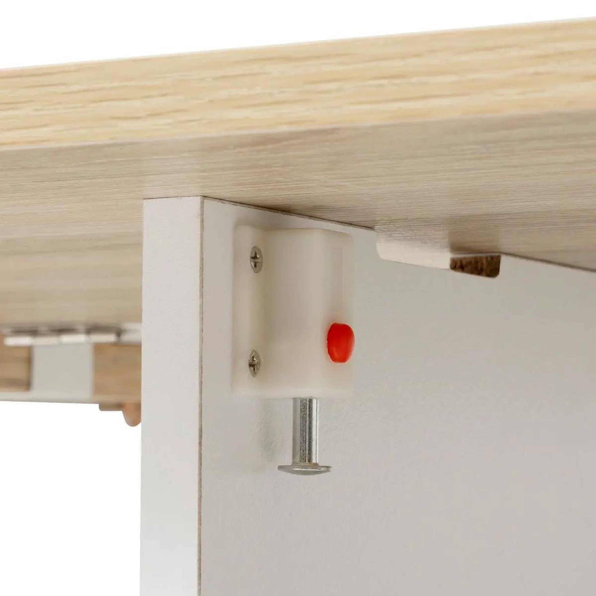 Voir la diapositive 6 : FIVE Table pliante à rabats  eat up  34-120cm blanc