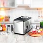 Voir la diapositive 2 : KITCHENCOOK Sorbetière - Turbine à Glace Avec Livre De Recettes Glida X Kitchencook