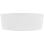 Voir la diapositive 4 : VIDAXL Lavabo de luxe avec trop-plein Blanc mat 36x13 cm Ceramique
