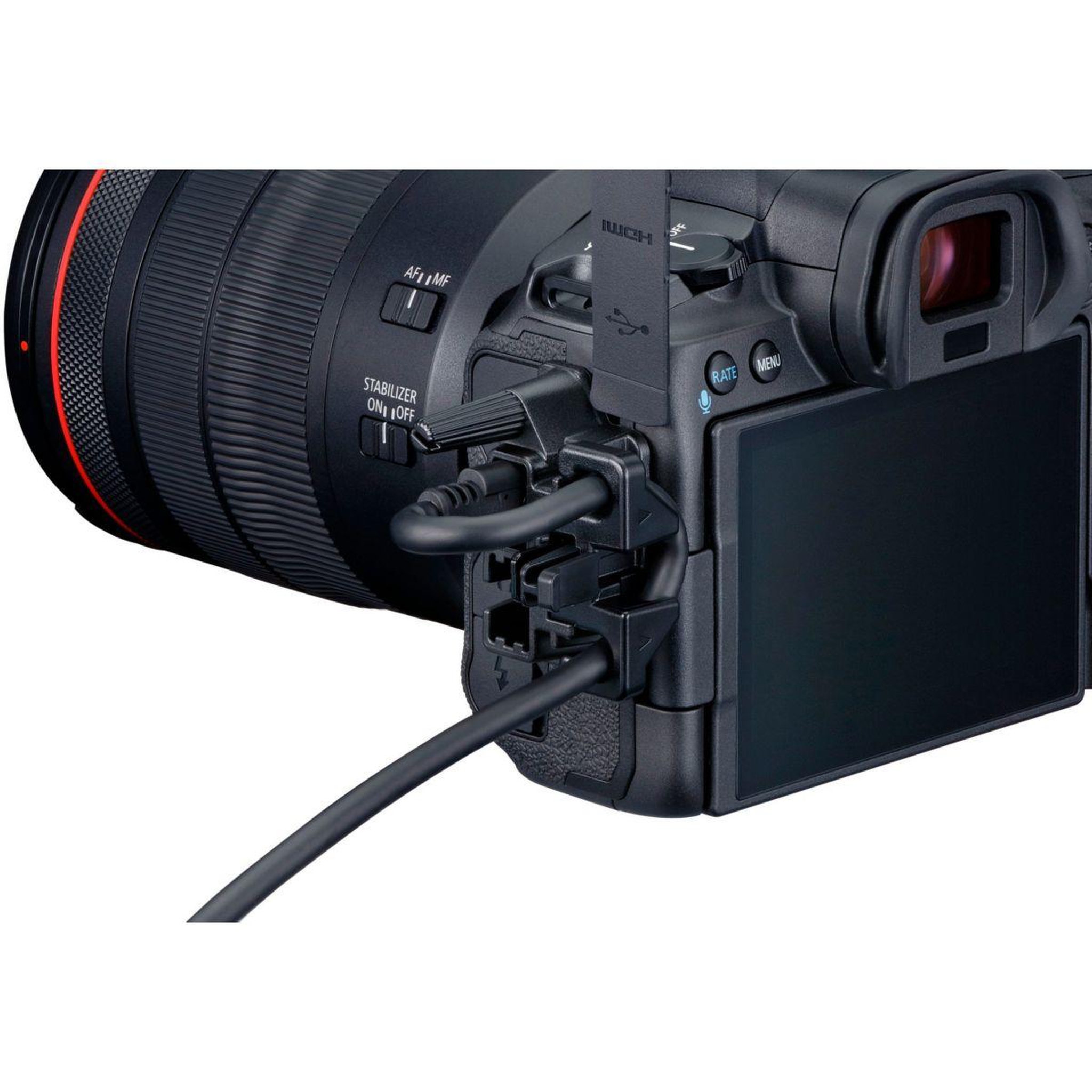 Voir la diapositive 4 : Canon Appareil photo hybride eos r5 boîtier nu