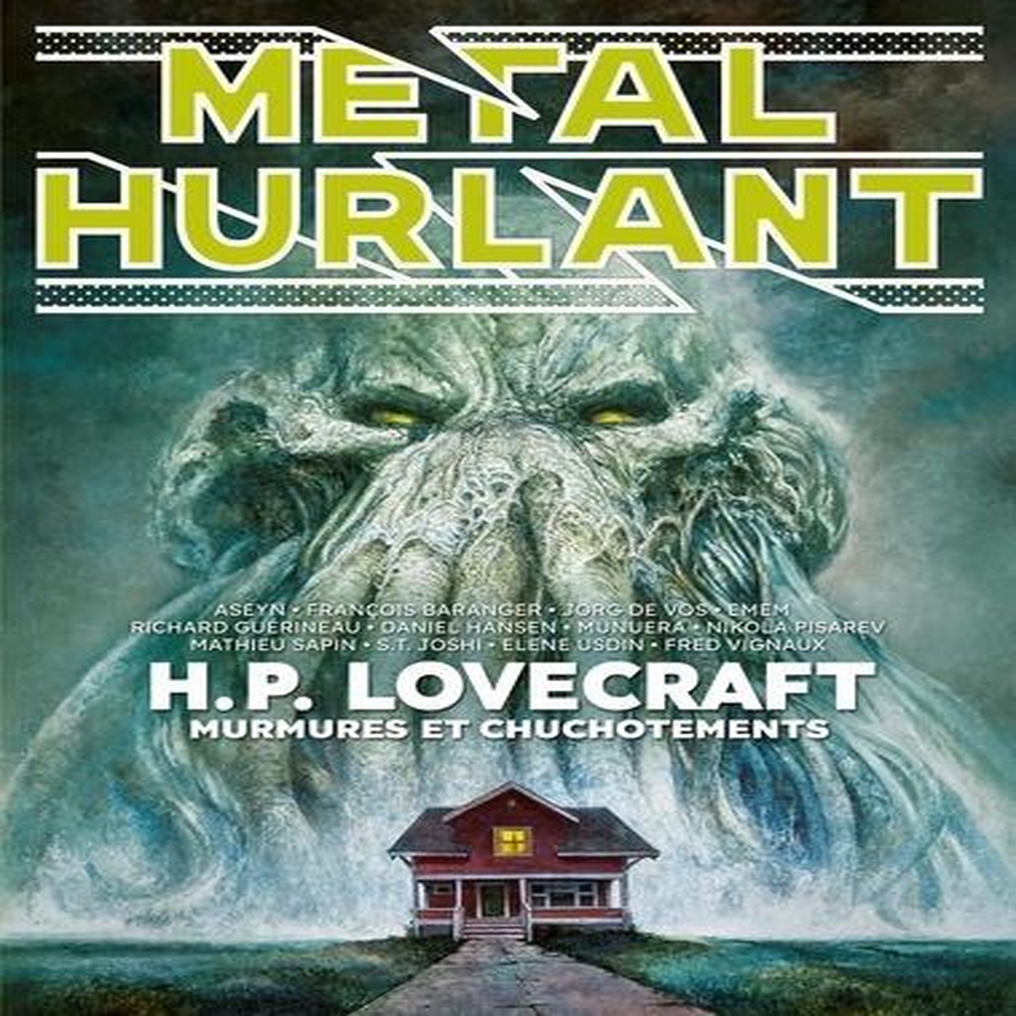METAL HURLANT N° 12 : H.P. LOVECRAFT, MURMURES ET CHUCHOTEMENTS, Frissen Jerry