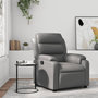 Voir la diapositive 1 : VIDAXL Fauteuil inclinable Gris Similicuir