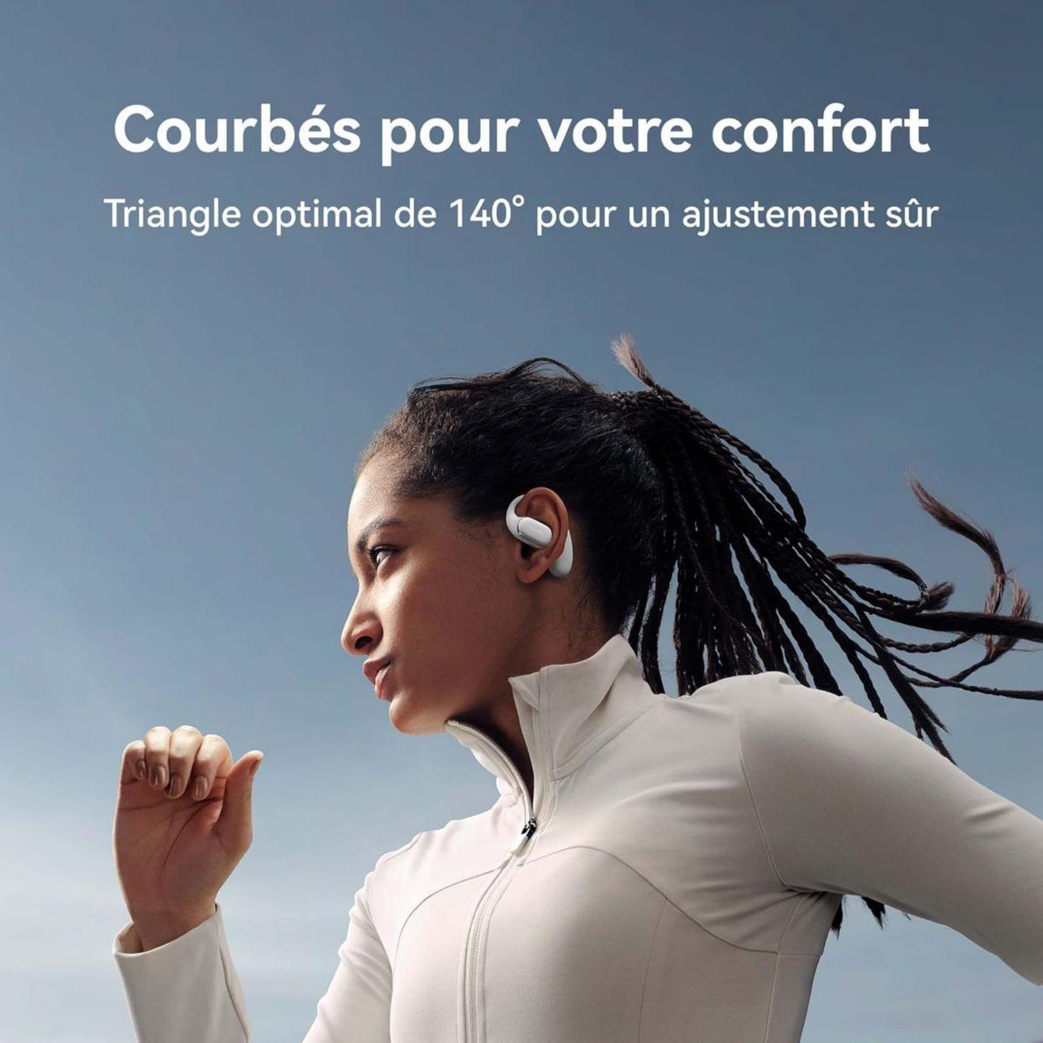 Voir la diapositive 2 : HUAWEI Ecouteurs freearc gris