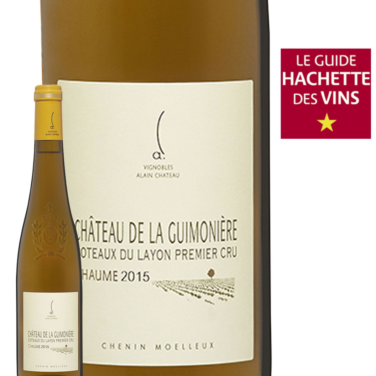 Coteaux du Layon 1er Cru Château de la Guimonière Chaume Blanc 2015 pas