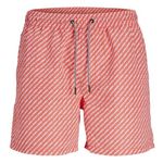 Jack & Jones Short de Bain /Blanc Garçon Jack & Jones Fiji. Coloris disponibles : Rouge