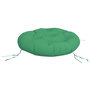 Voir la diapositive 4 : VIDAXL Coussin rond vert Ø 60 x11 cm tissu oxford