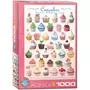 Eurographics Puzzle 1000 pièces : Cupcakes