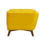 Voir la diapositive 2 : Rendez vous déco Fauteuil en velours vert foncé - Mona