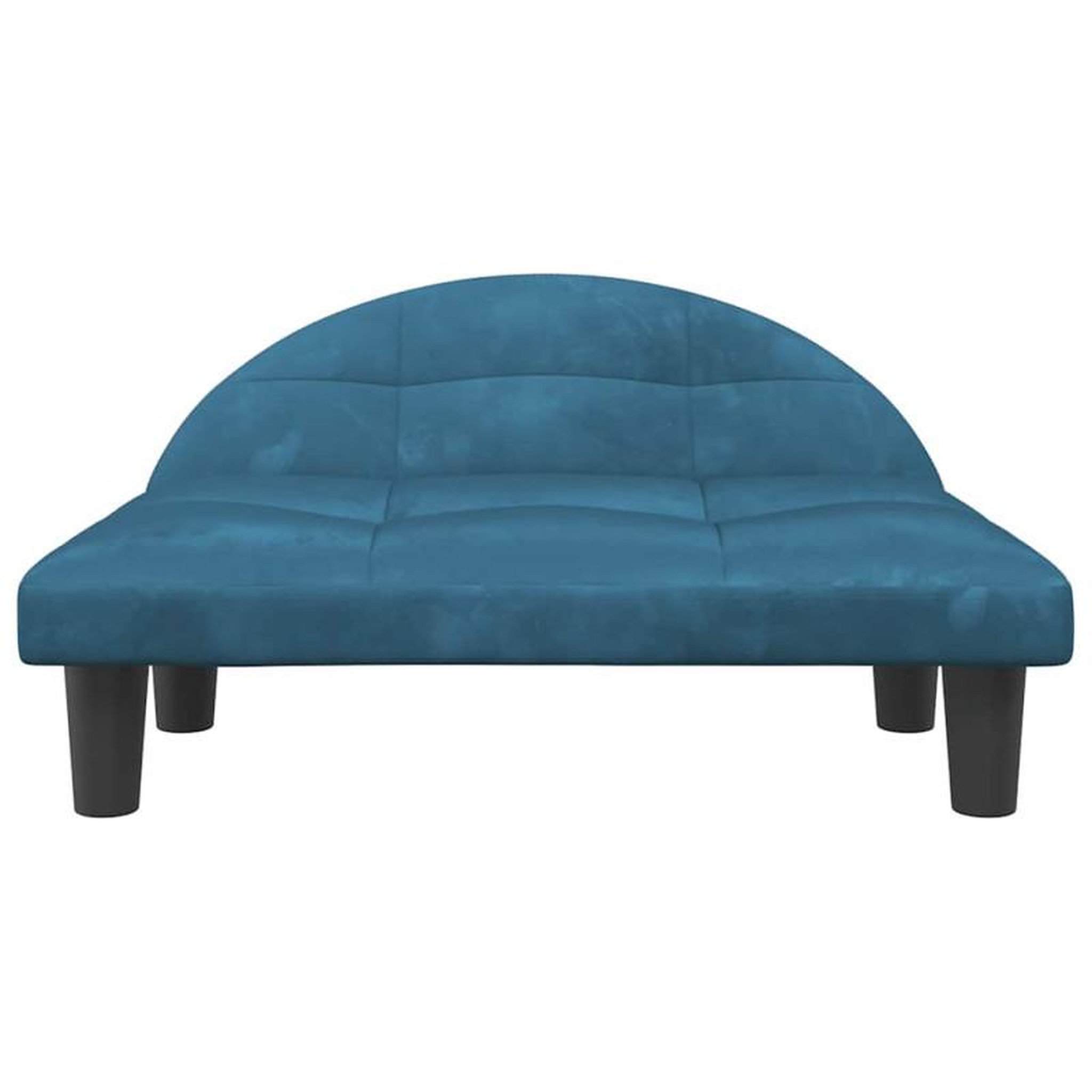 Voir la diapositive 3 : VIDAXL Lit pour chien bleu 70x52x30 cm velours