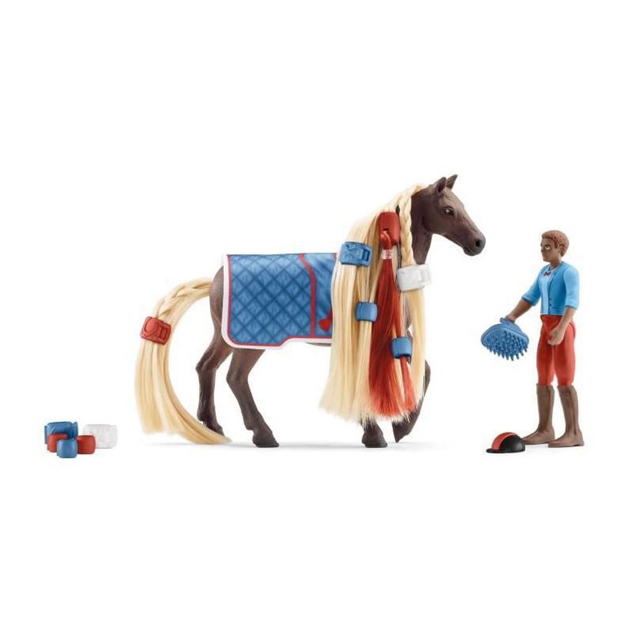 Voir la diapositive 1 : Schleich SCHLEICH - Starter Set Leo & Rocky - Sofias' Beauties - 42586 - Gamme Sofia's Beauties