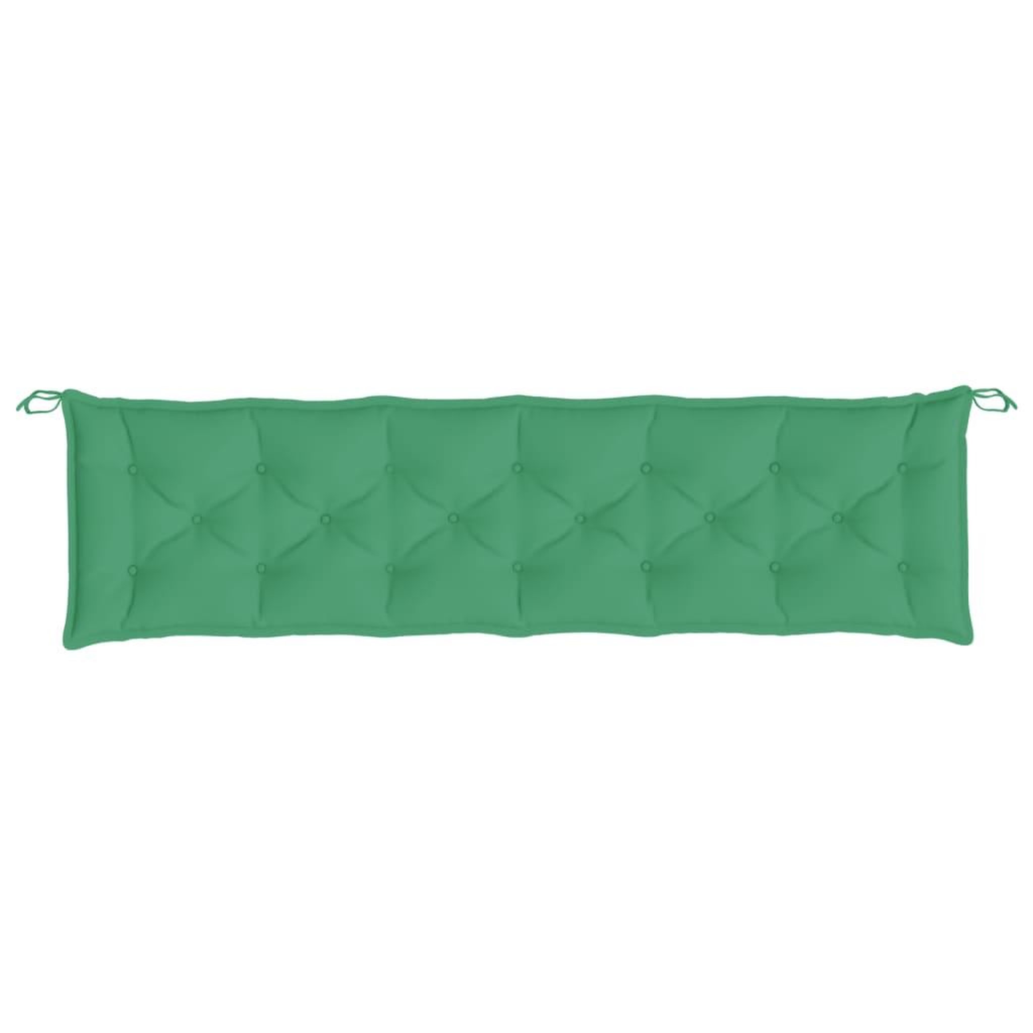 Voir la diapositive 5 : VIDAXL Coussins de banc jardin lot de 2 vert 200x50x7 cm tissu Oxford