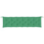 Voir la diapositive 5 : VIDAXL Coussins de banc jardin lot de 2 vert 200x50x7 cm tissu Oxford