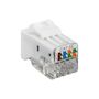 Voir la diapositive 3 : GOOBAY Module Keystone RJ45 CAT 5e Goobay Blanc