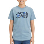 Jack & Jones T-shirts Bleu Garçon Jack & Jones Corp Splash. Coloris disponibles : Bleu