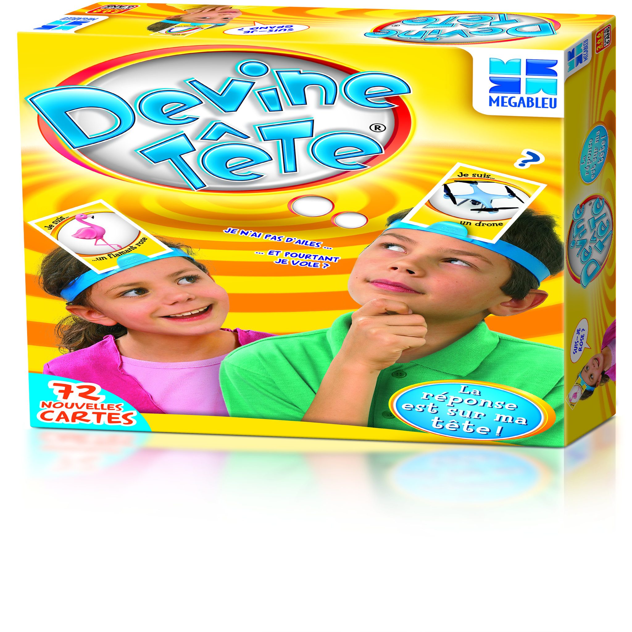 Voir la diapositive 1 : MEGABLEU Jeu Devine tête