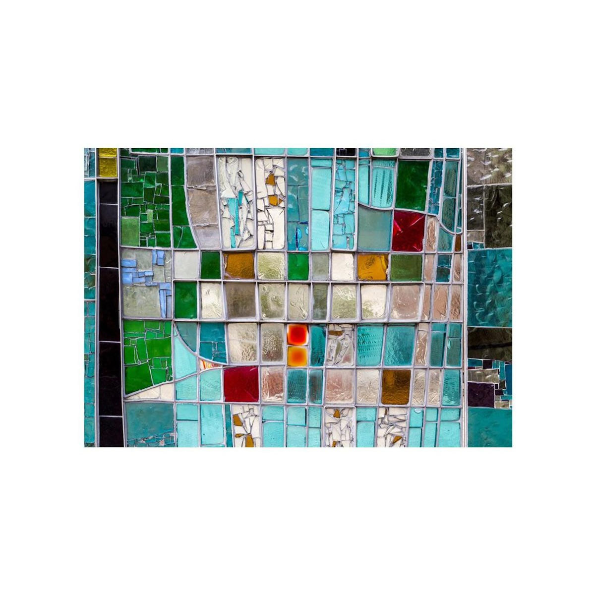 Paris Prix Papier Peint  Sapphire Stained Glass