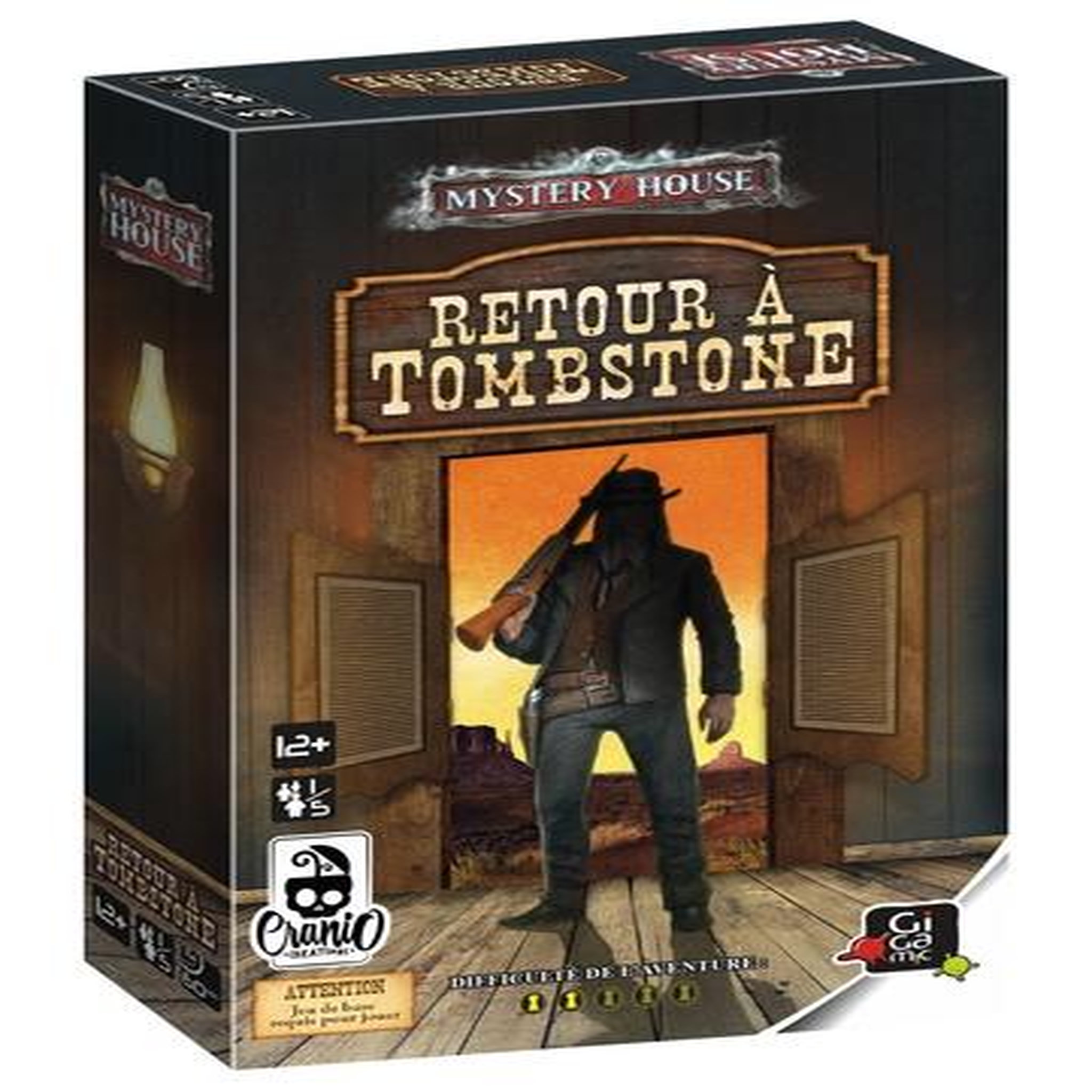 Gigamic MYSTERY HOUSE 3 - RETOUR A TOMBSTONE, Papeterie