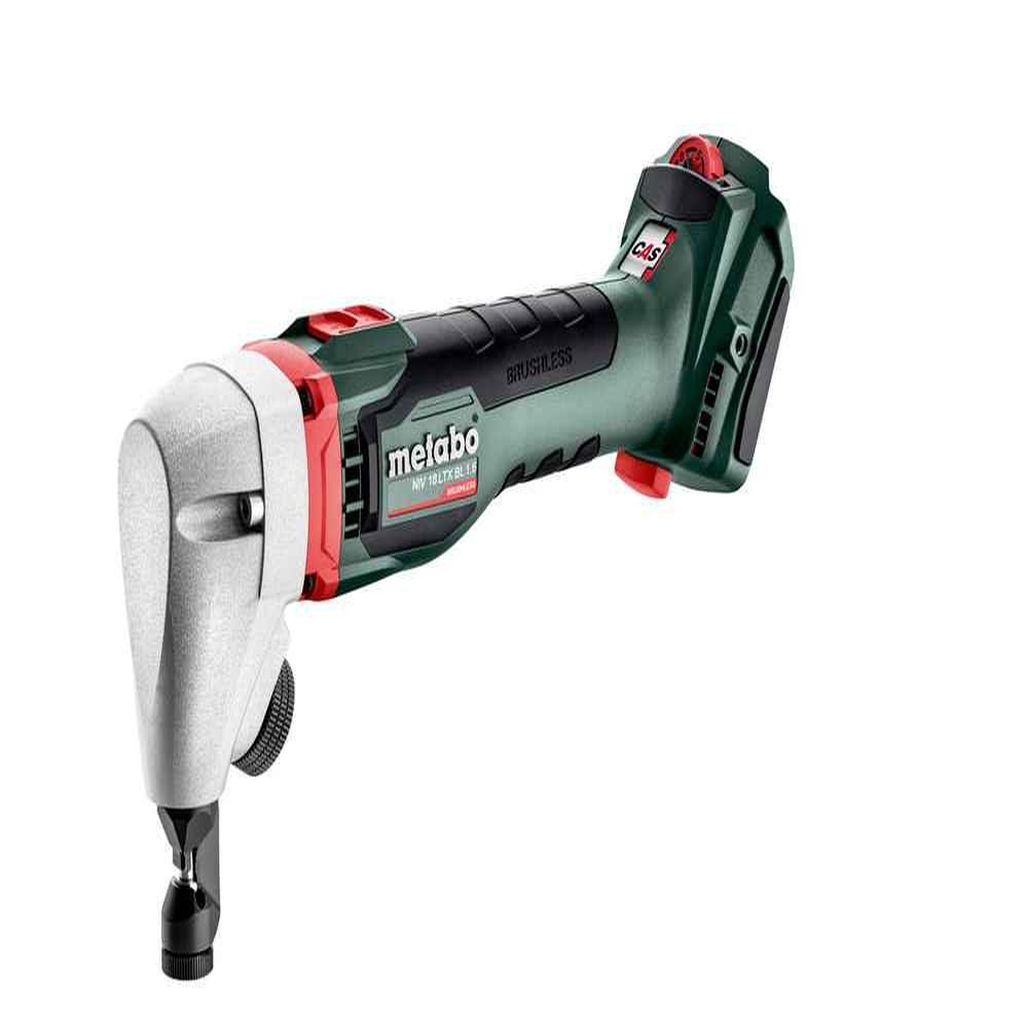 METABO SAS Grignoteuse 18V NIV 18 LTX BL 1.6 - Pick+Mix (sans batterie), coffret Metabox
