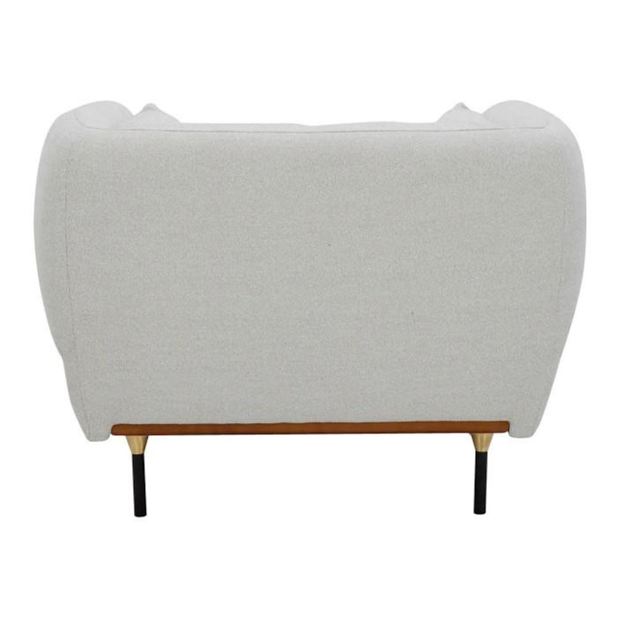 ATMOSPHERA Fauteuil Design  Isée  113cm Gris Clair