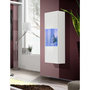 Voir la diapositive 1 : Paris Prix Vitrine LED Murale Design  Fly III  126cm Blanc