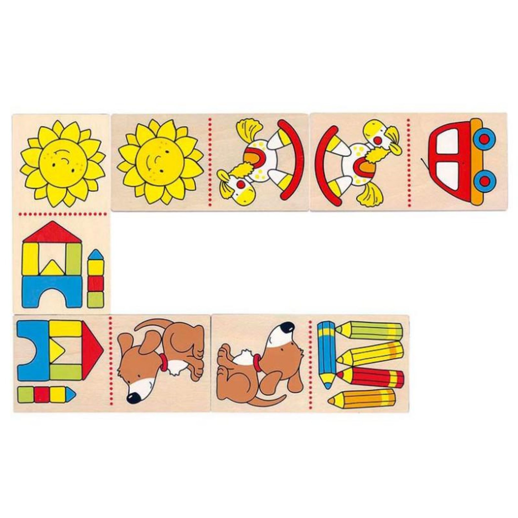 Jeu Tri-Domino Goki 56894 - Coloré Et Ludique Pour Enfants - Jeu De Société Mixte