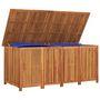 Voir la diapositive 5 : VIDAXL Boîte de rangement de jardin 200x80x75 cm bois massif d'acacia
