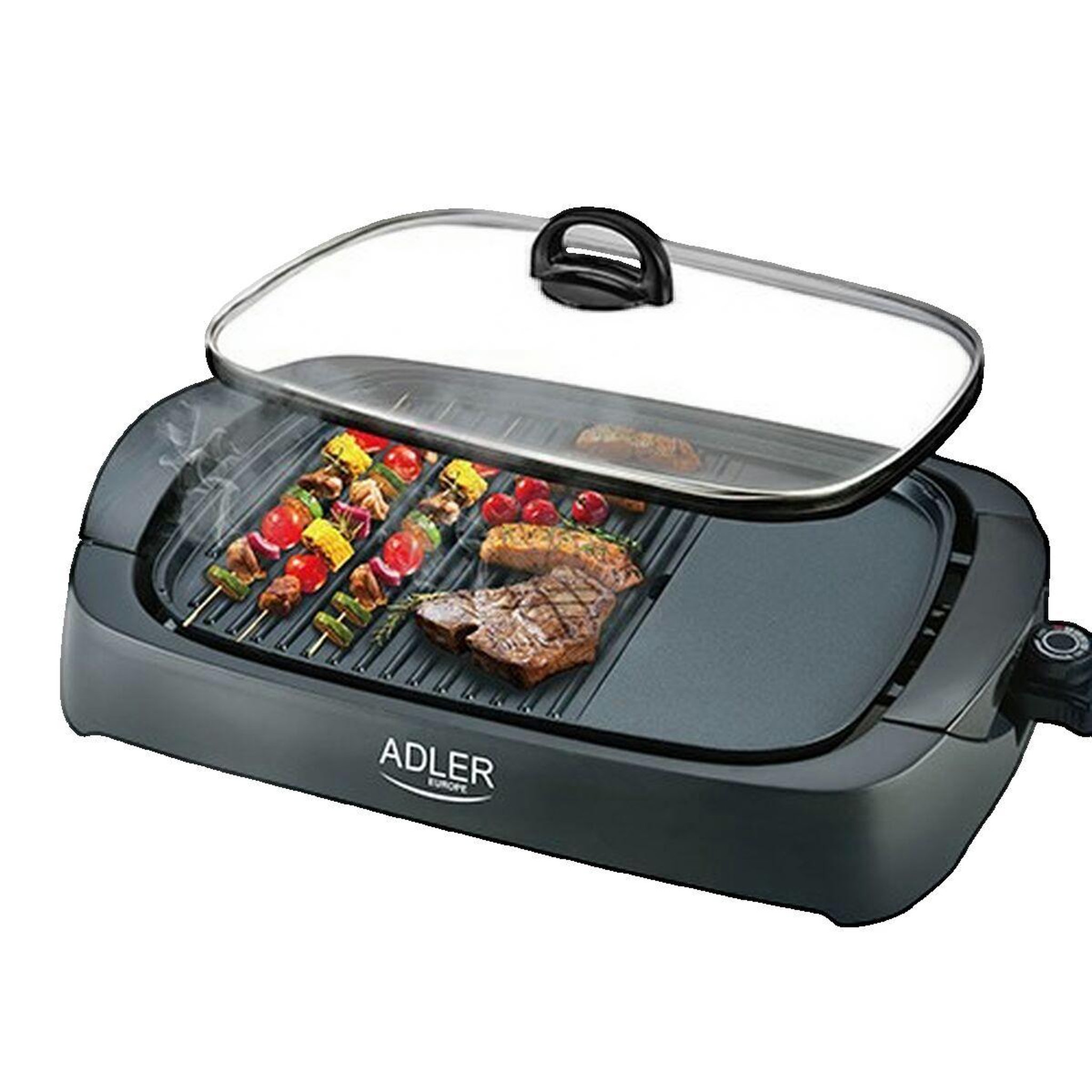 Voir la diapositive 3 : ADLER Barbecue électrique Adler Europe AD 6610 Noir