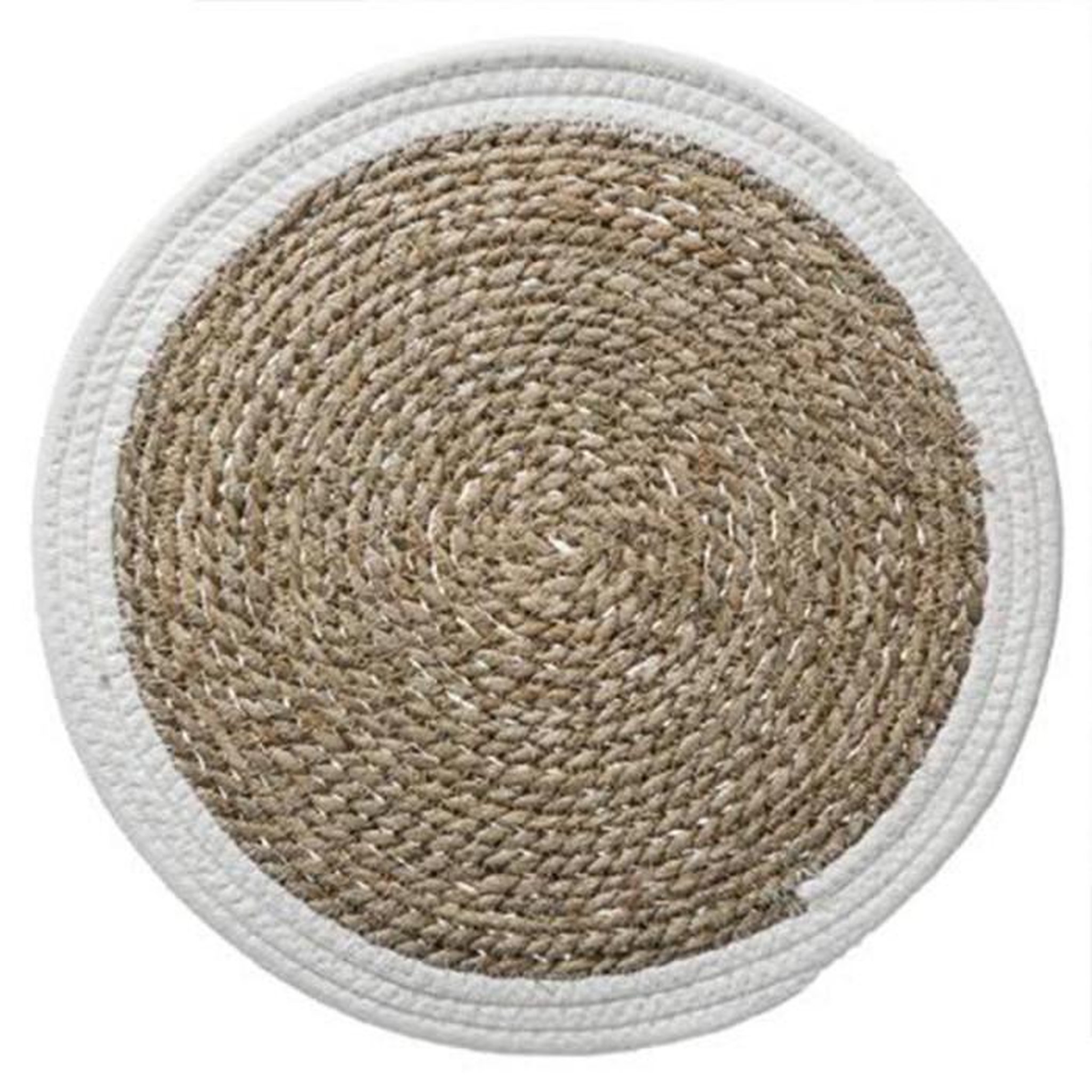 SECRET DE GOURMET Set de Table Déco  Happy Pop  38cm Blanc