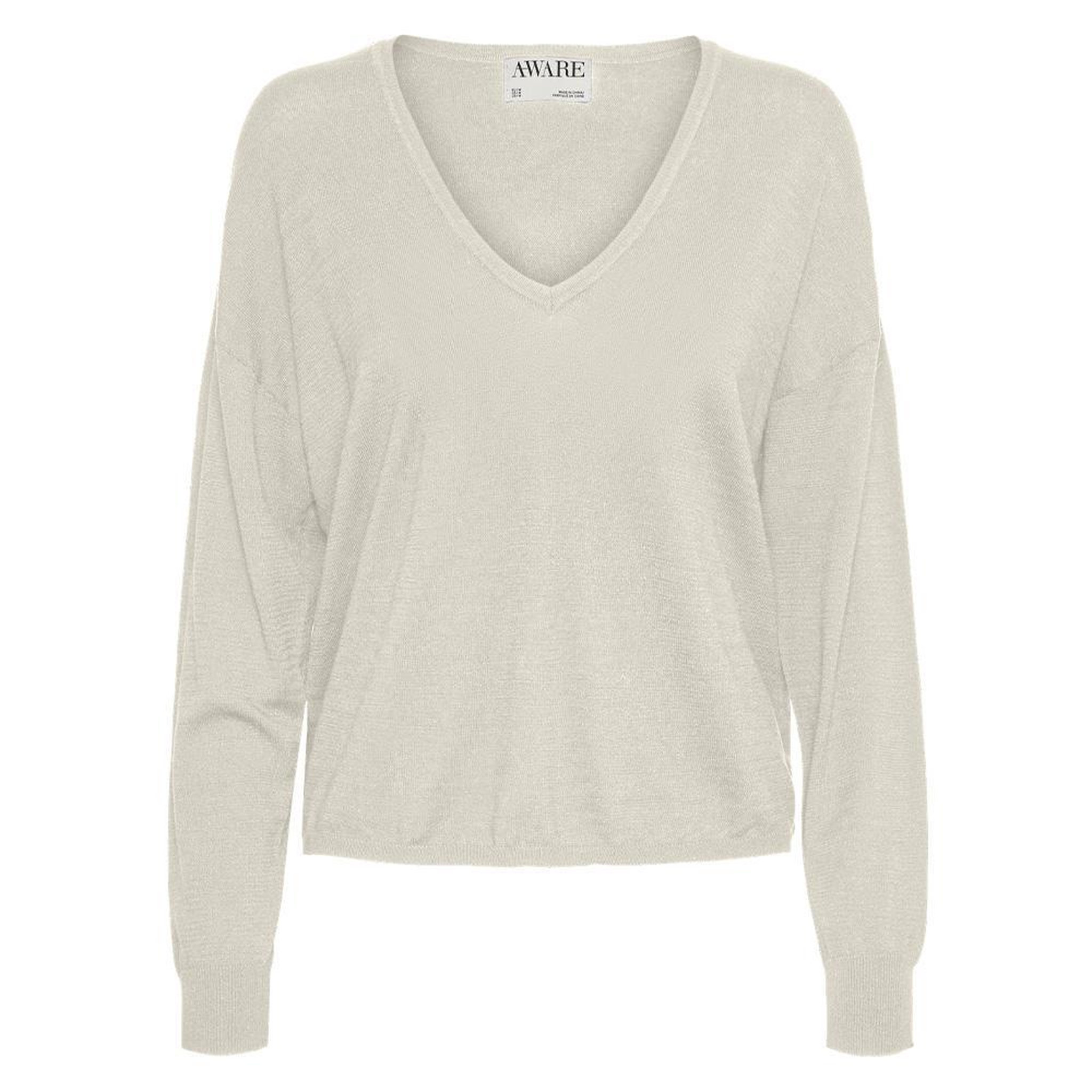 Vero Moda Pull Ecru Femme Vero Moda Oaklynn. Coloris disponibles : Beige