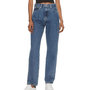 Voir la diapositive 1 : CALVIN KLEIN JEANS Jean Straight Fit Bleu Femme Calvin Klein Authentic