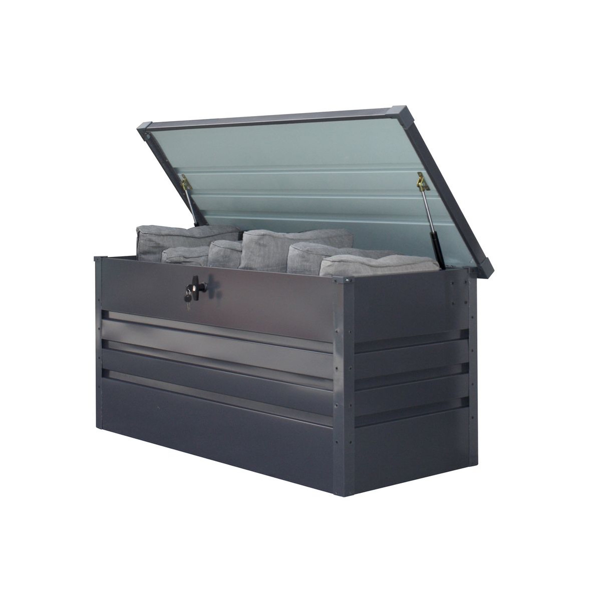 Voir la diapositive 8 : City Garden Coffre de jardin - Anthracite - 350L