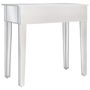 Voir la diapositive 4 : VIDAXL Coiffeuse miroir avec tabouret MDF et verre