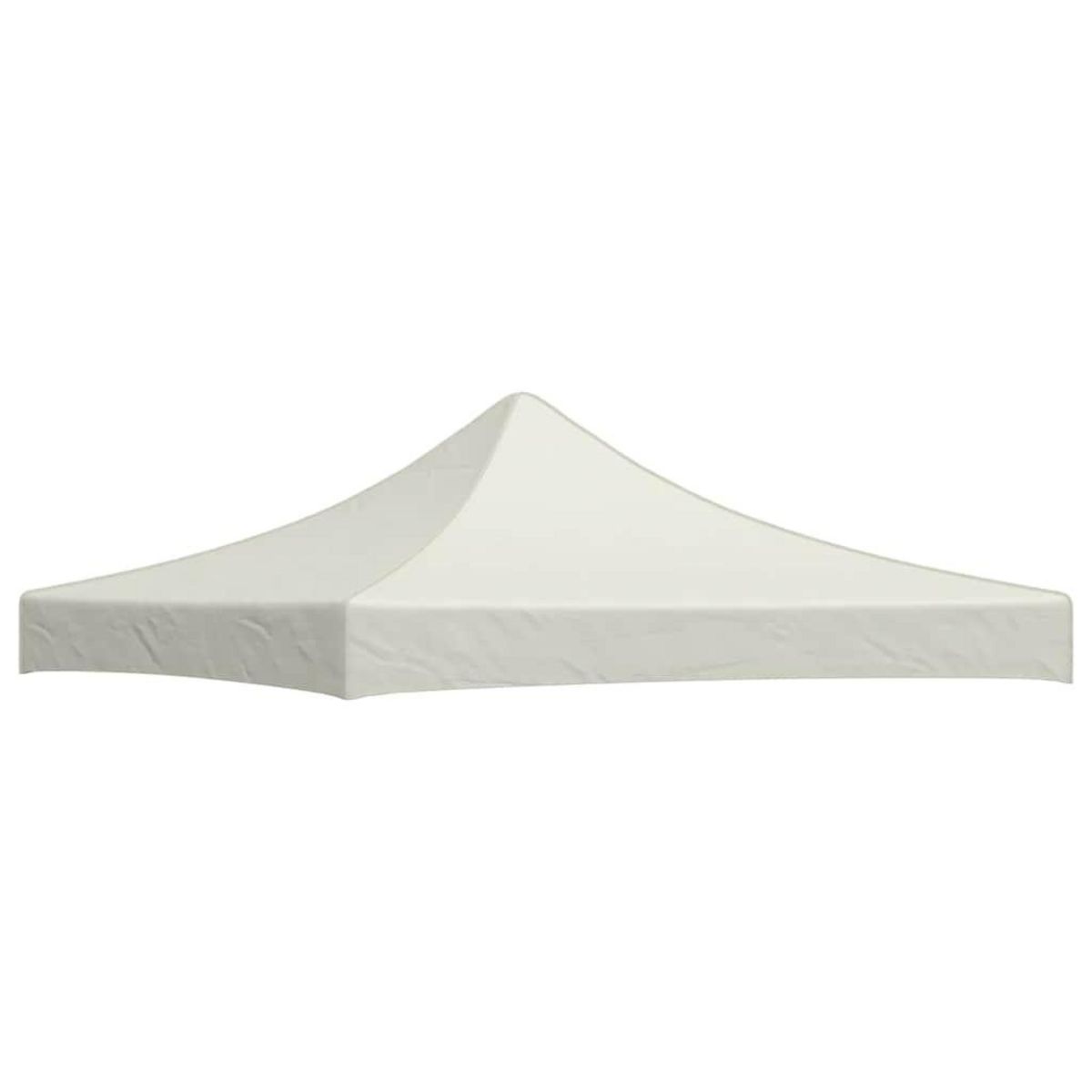 VIDAXL Toit de tente de reception 3 x 3 m Creme