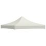 Voir la diapositive 1 : VIDAXL Toit de tente de reception 3 x 3 m Creme