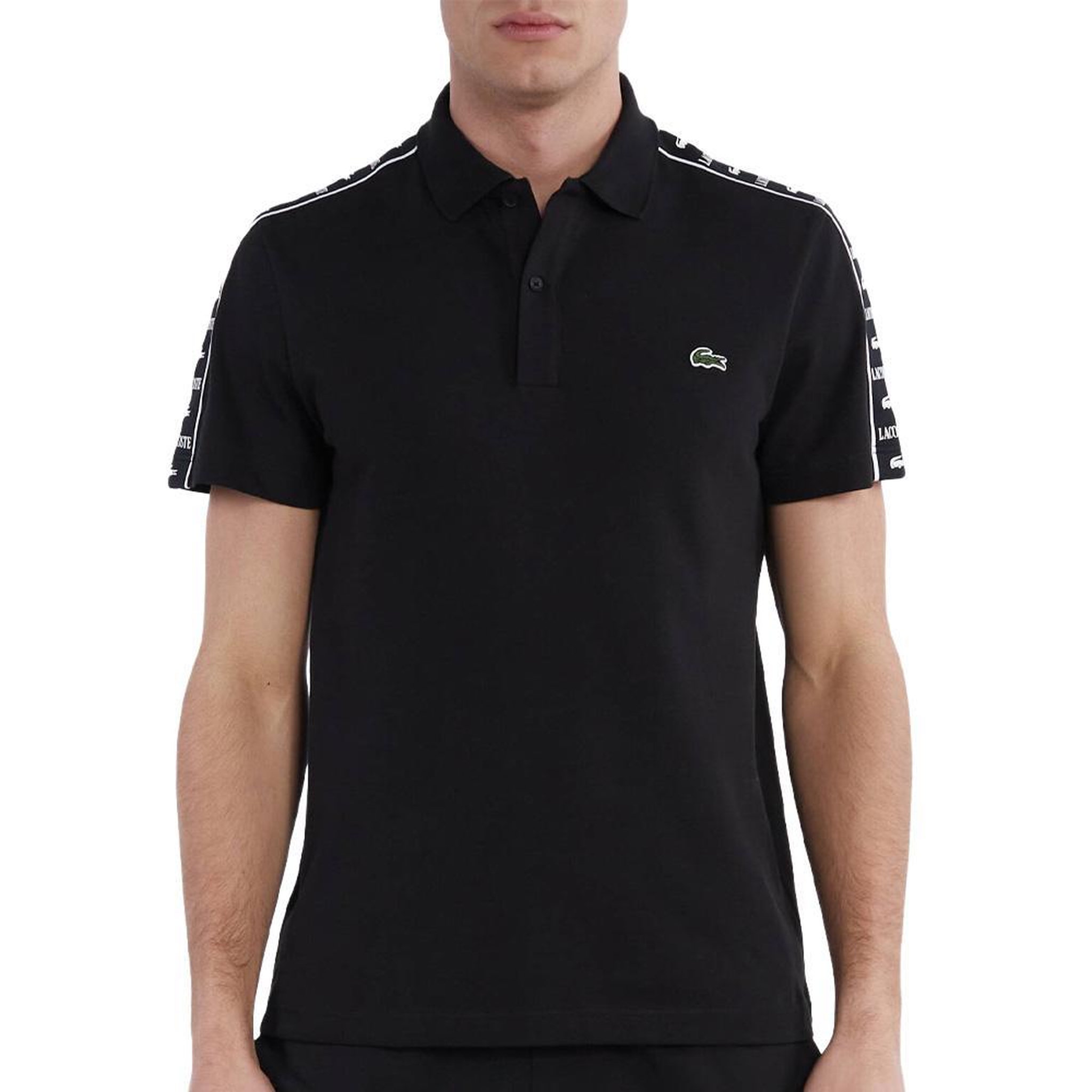 Lacoste Polo noir homme lacoste ph7398. Coloris disponibles : Noir