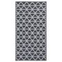 Voir la diapositive 2 : VIDAXL Tapis d'exterieur ARAKIL Noir 80x150 cm PP