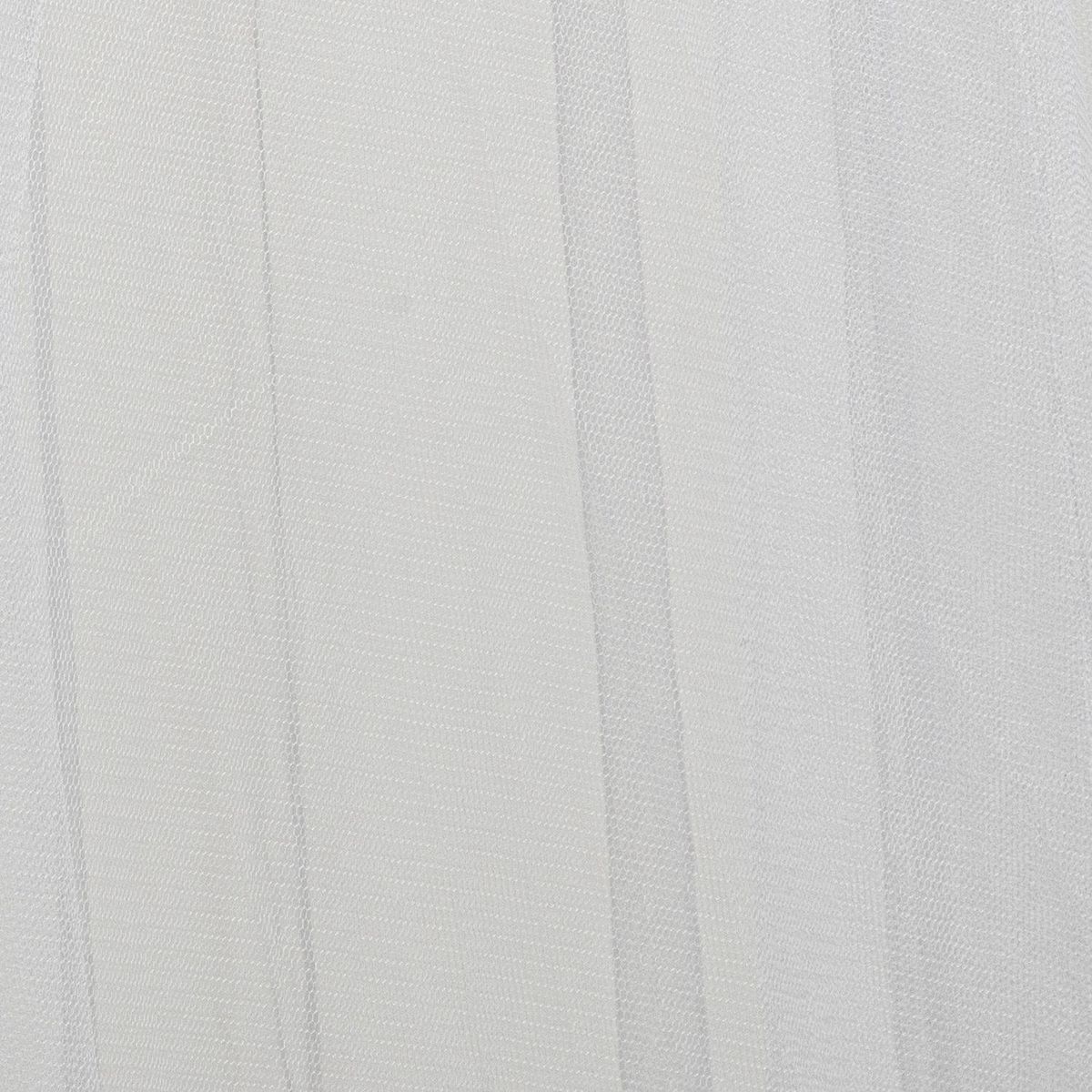 Atmosphera Kids Ciel de lit bordure doré - Hauteur 230 cm - Blanc