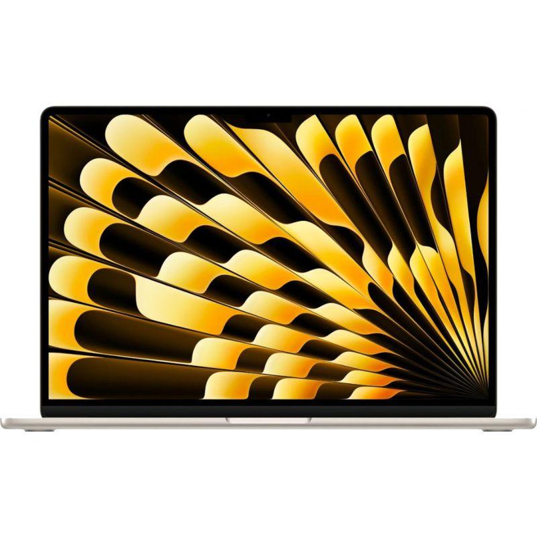 Voir la diapositive 1 : APPLE MacBook Air 15 2023 reconditionné M2 (8 cœurs CPU / 10 cœurs GPU)/256 Go SSD - Grade A - Or