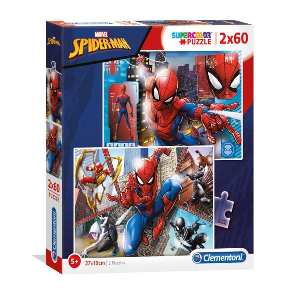 CLEMENTONI Clementoni Puzzle Spiderman, 2x60st.