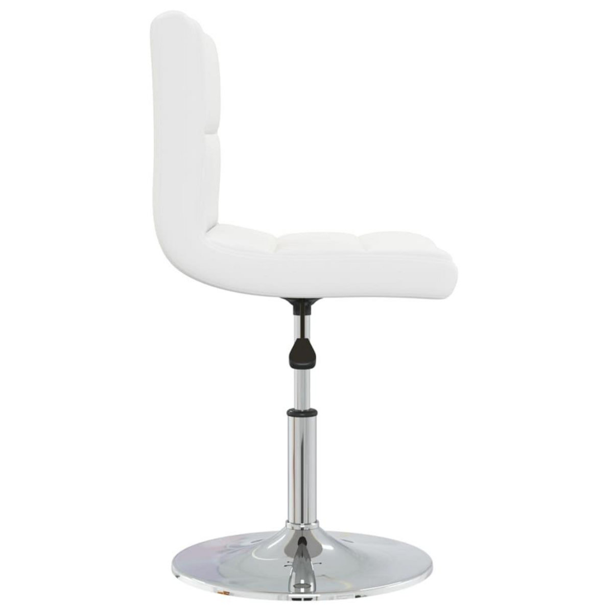 VIDAXL Tabouret de bar Blanc Similicuir