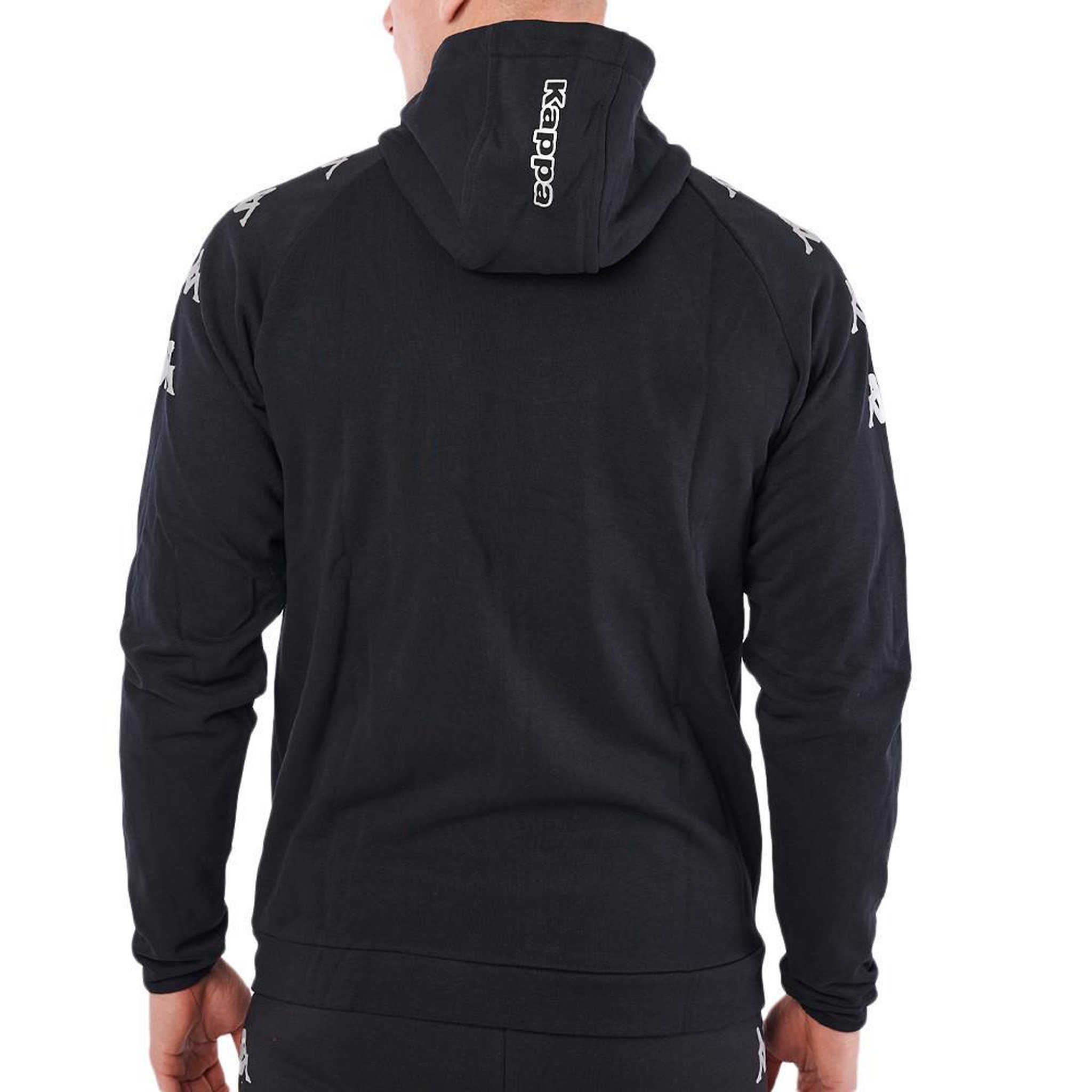 Voir la diapositive 2 : KAPPA Sweat Zippé /Argenté Homme Kappa Divieto