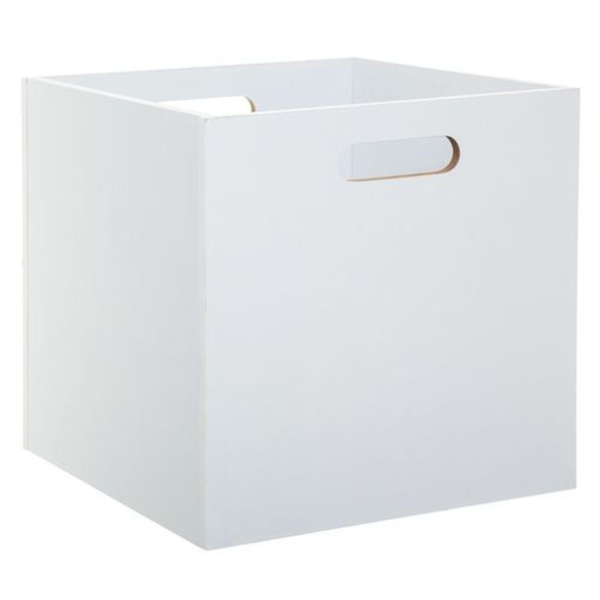 Voir la diapositive 3 : TOILINUX Lot de 2 Boîtes de rangement effet bois en MDF Mix n' modul