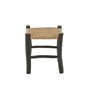 Voir la diapositive 2 : Paris Prix Tabouret en Teck  Weldon  45cm Naturel & Noir
