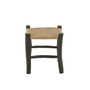 Voir la diapositive 2 : Paris Prix Tabouret en Teck  Weldon  45cm Naturel & Noir