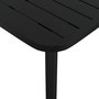Voir la diapositive 5 : VIDAXL Table de jardin anthracite 50x50x71 cm acier