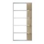 Voir la diapositive 4 : Bibliothèque 4 tablettes L90cm x H180cm SORO